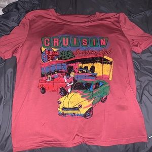 cute red tee
